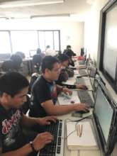 Students in B@UNAM online platform
