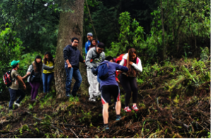 CODAF STUDENTS  IN  CAMPPING  DAY