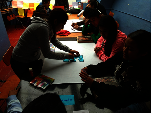 School for young Mexicans socially disadvantaged.