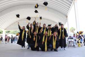 Graduation day in Popotlan CODAF Center