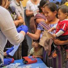 Women of the community participated in the Fair.