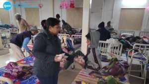 IGSSS Team on Night Vigil at a Shelter Home