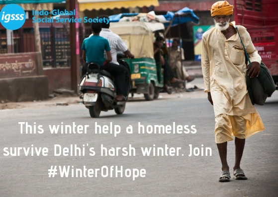 Delhi's Homeless need urgent support this winter