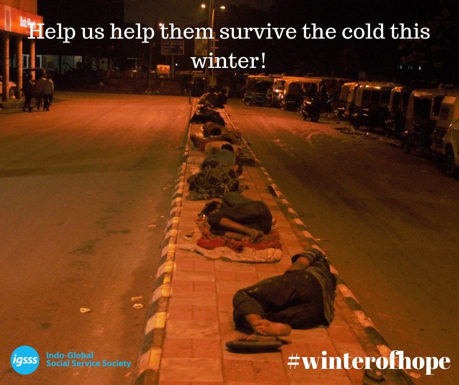 Delhi's Homeless need urgent support this winter