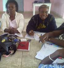 Womem help women on followup in Buea