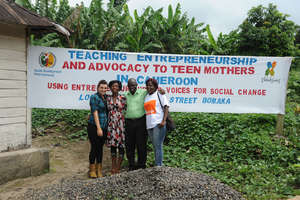 A welcome sign for GlobalGiving!