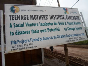 Teenage Mothers Institute Sign Board