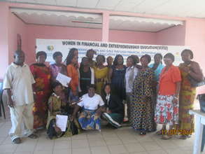 Buea Women After two days of Financial Training