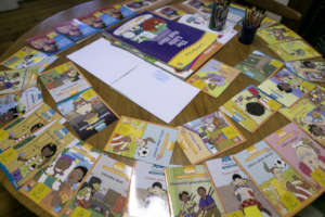 Prepping to send out packs