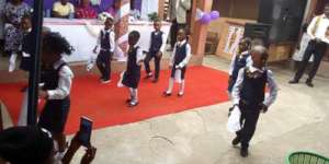 CAMES Ghana K-2 graduation