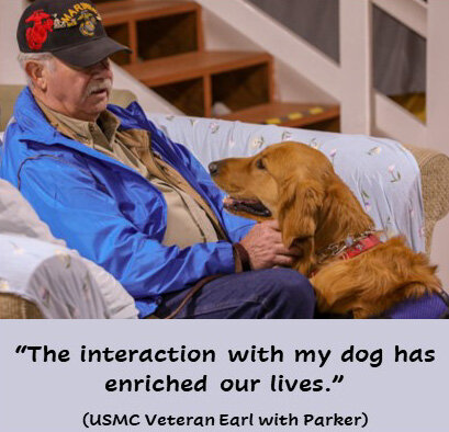 Save both Veterans and Rescued Dogs today!