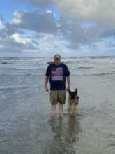 Robert and Chief visit the Ocean