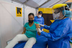 Mobile health clinic in Colombia