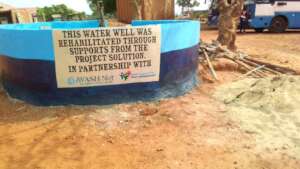 Rehabilited water facility at CTKELPS in WARD-C