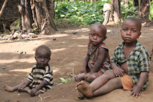 During home visits for malnourished children