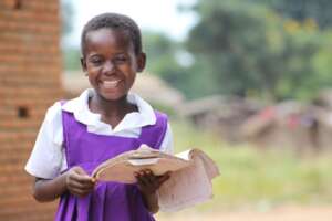 Beneficiary having quality moment at school