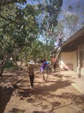 All hands needed to clean the gutters