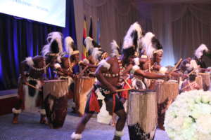 Rockies Performing with African drums