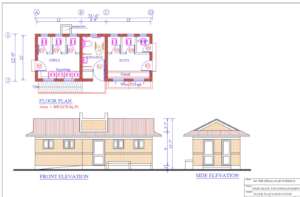 Toilet block plans