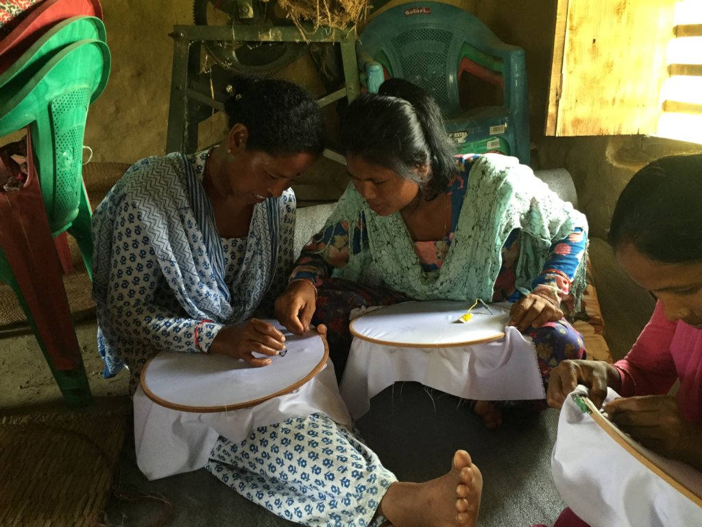 Train 25 women to sell Tiger bags in Nepal