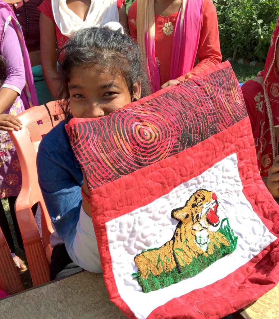 Train 25 women to sell Tiger bags in Nepal