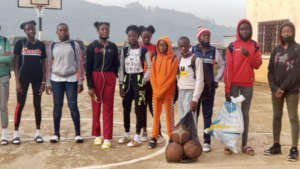 Our girls team in Bafang