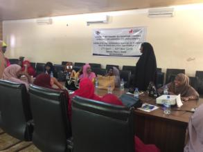 Women networking with regional female leaders