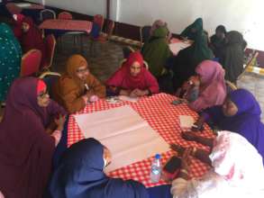 Women from across Mogadishu share experiences