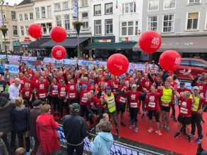 The runners of 40 van Breda