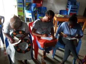 Training with the Pamoja group