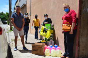 Providing hygiene kits to thousands in Mexico
