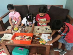 Children seek safety in El Salvador