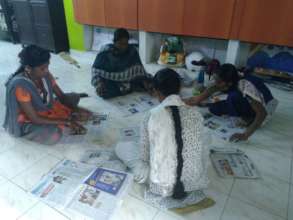 Paper bag making