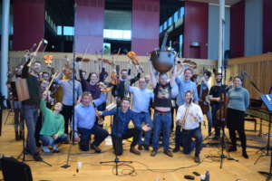 The final day of recording sessions at Cedars Hall