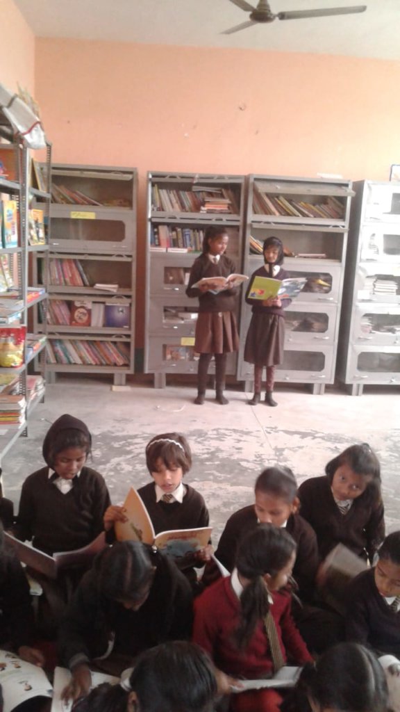 Build Library for village school and community