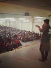 student-volunteer interaction