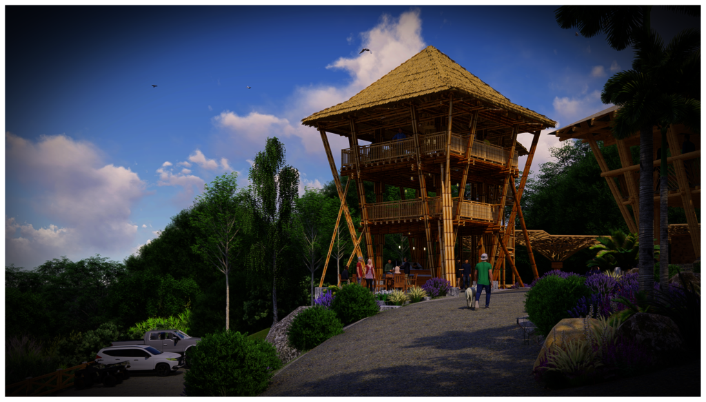 3-Storey Viewing Tower at Highland Brew Coffee