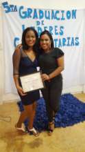 Genesis with the course instructor, Dr. Yerky