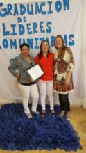 Executive Director with one of the graduates