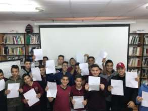 Sensitisation Workshop led by Malek in Palestine