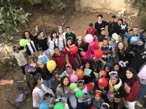Jad and team at Red Cross centre, Madaba, Jordan