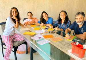 Writing letters becoming a family bonding activity