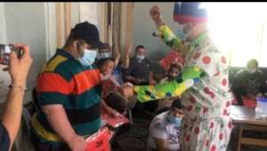 When we made kids in Palestine laugh!