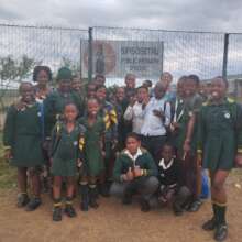 Learners of the Sifisosethu choir- Drakensberg