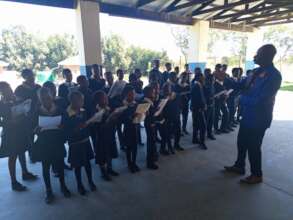 Choir Rehearsal @Macongco Primary