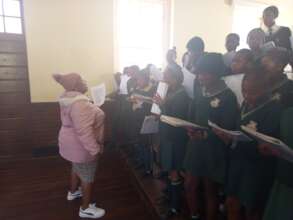 Choir Rehearsals @Indlovana Primary