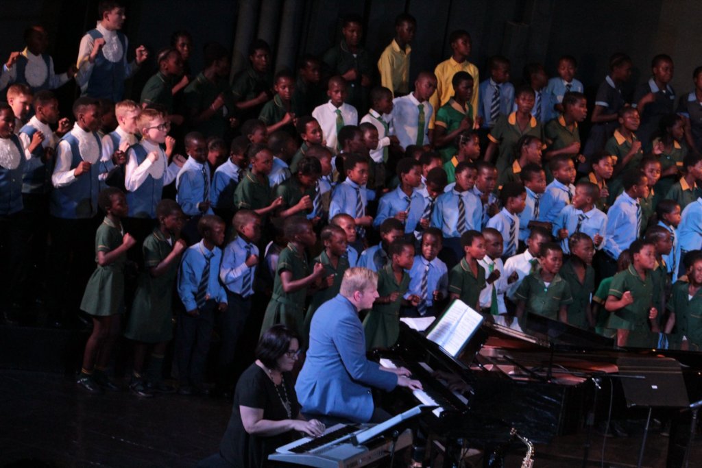 Mass Choir Performance at the Siyacula Festival
