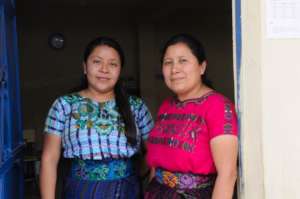 Rebeca with Principal Magdalena