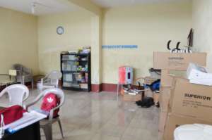 This office will be transformed into a library!