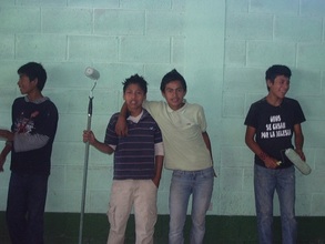 Students Ready to Paint